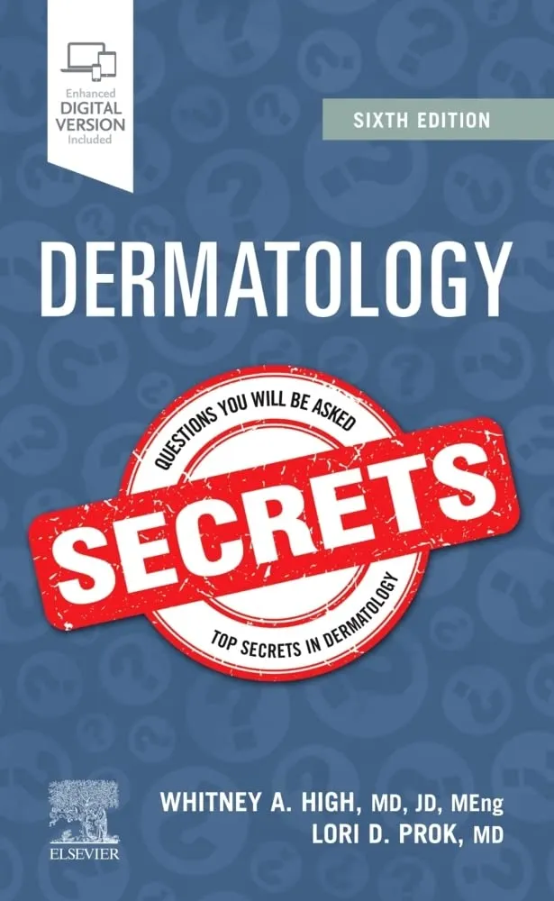 Dermatology Secret With Access Code 6th Edition | Paperback