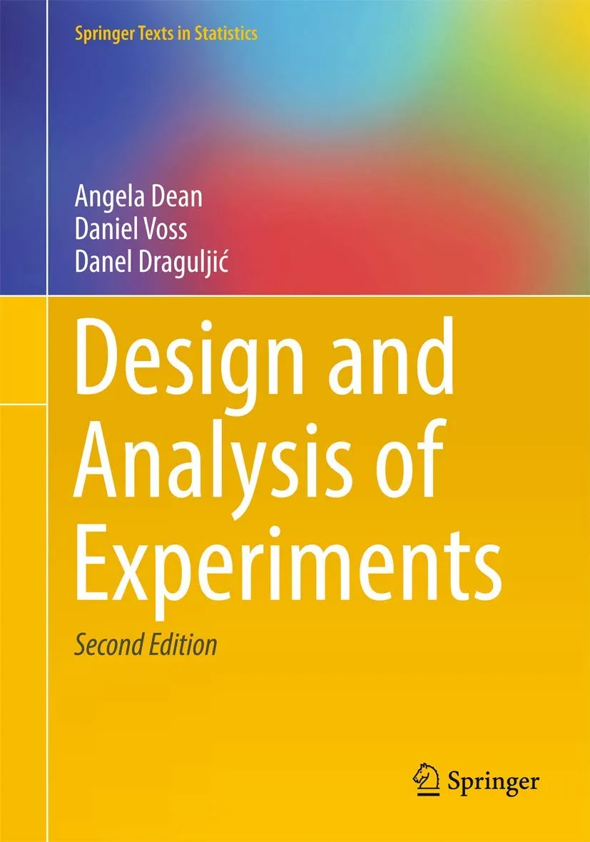 Design And Analysis Of Experiments 2nd Edition | Paperback