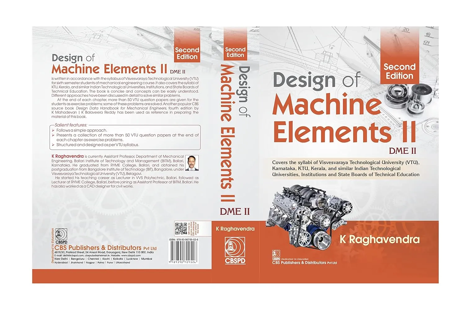 Design Of Machine Elements Ii Dme Ii 2nd Edition | Paperback
