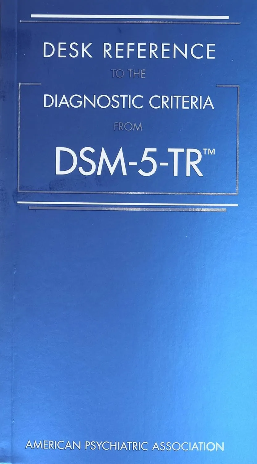Desk Reference To The Diagnostic Criteria From Dsm 5 TR | Paperback