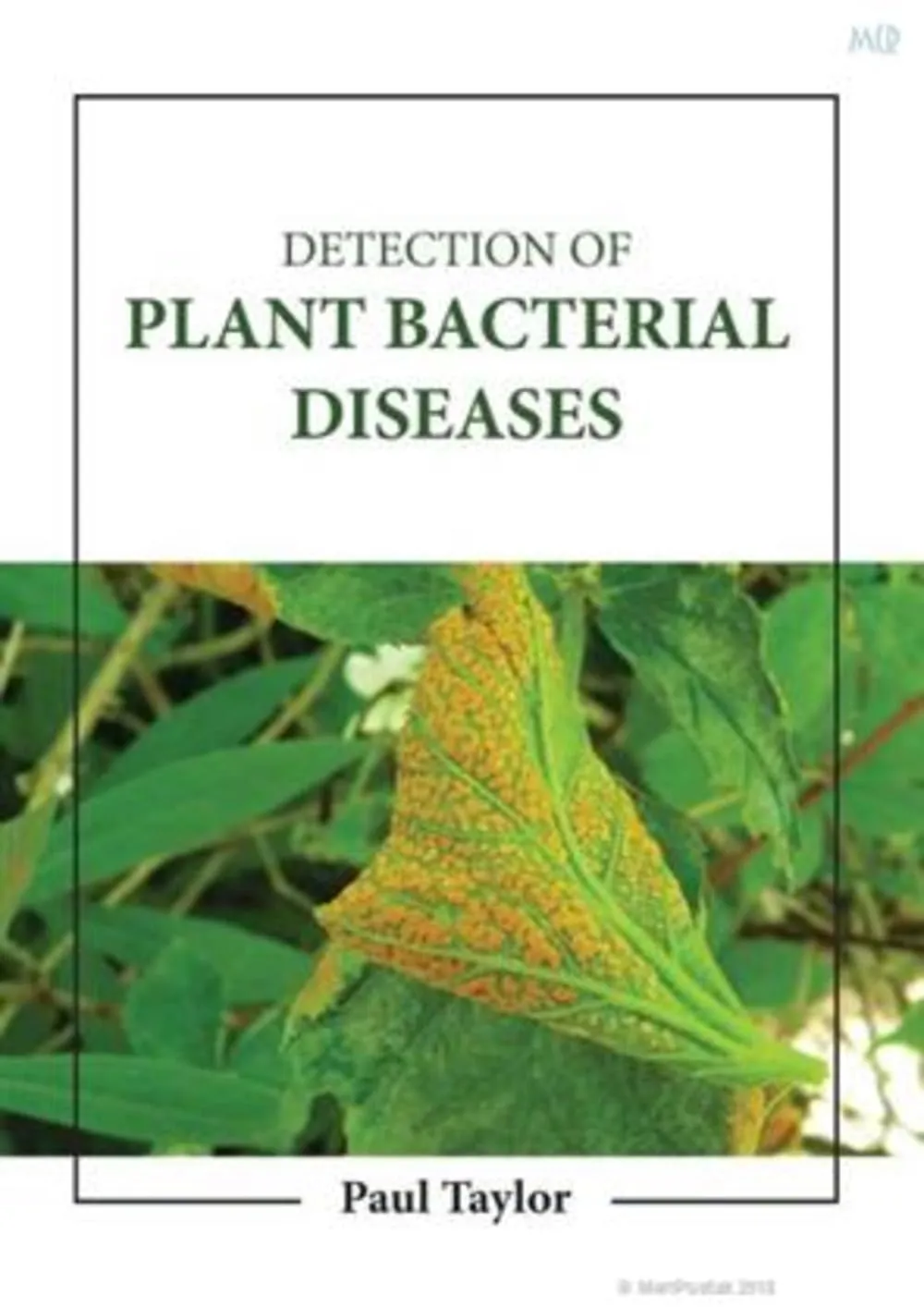 Detection Of Plant Bacterial Diseases | Hardcover