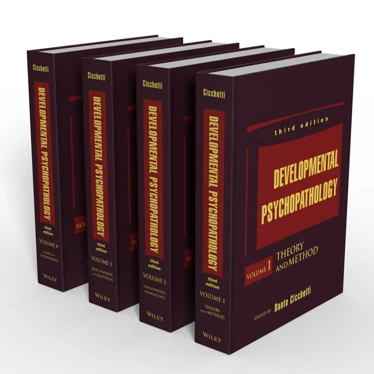 Developmental Psychopathology Theory and Method | Third Edition | 4 Volume Set | Hardcover