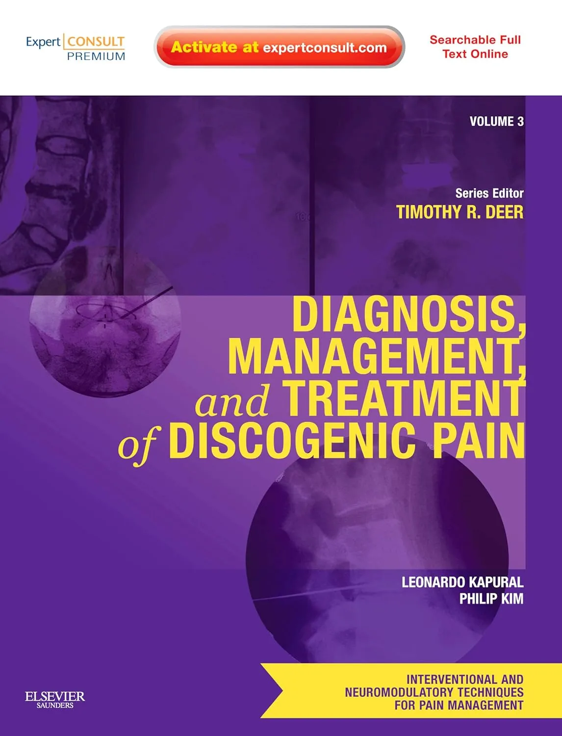 Diagnosis | Management and Treatment of Discogenic Pain | Volume 3 | Hardcover