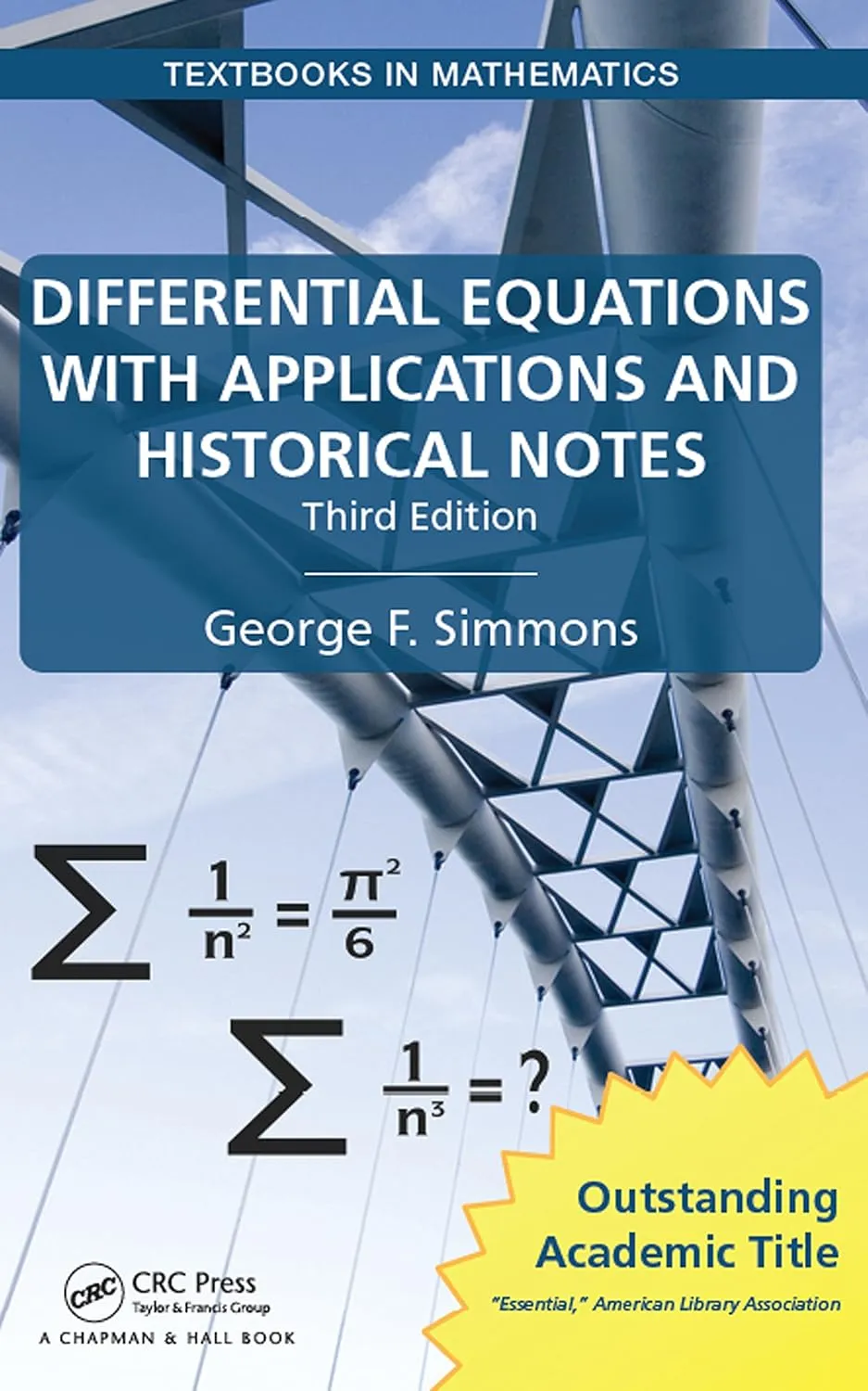 Differential Equations with Applications and Historical Notes | Third Edition | Hardcover