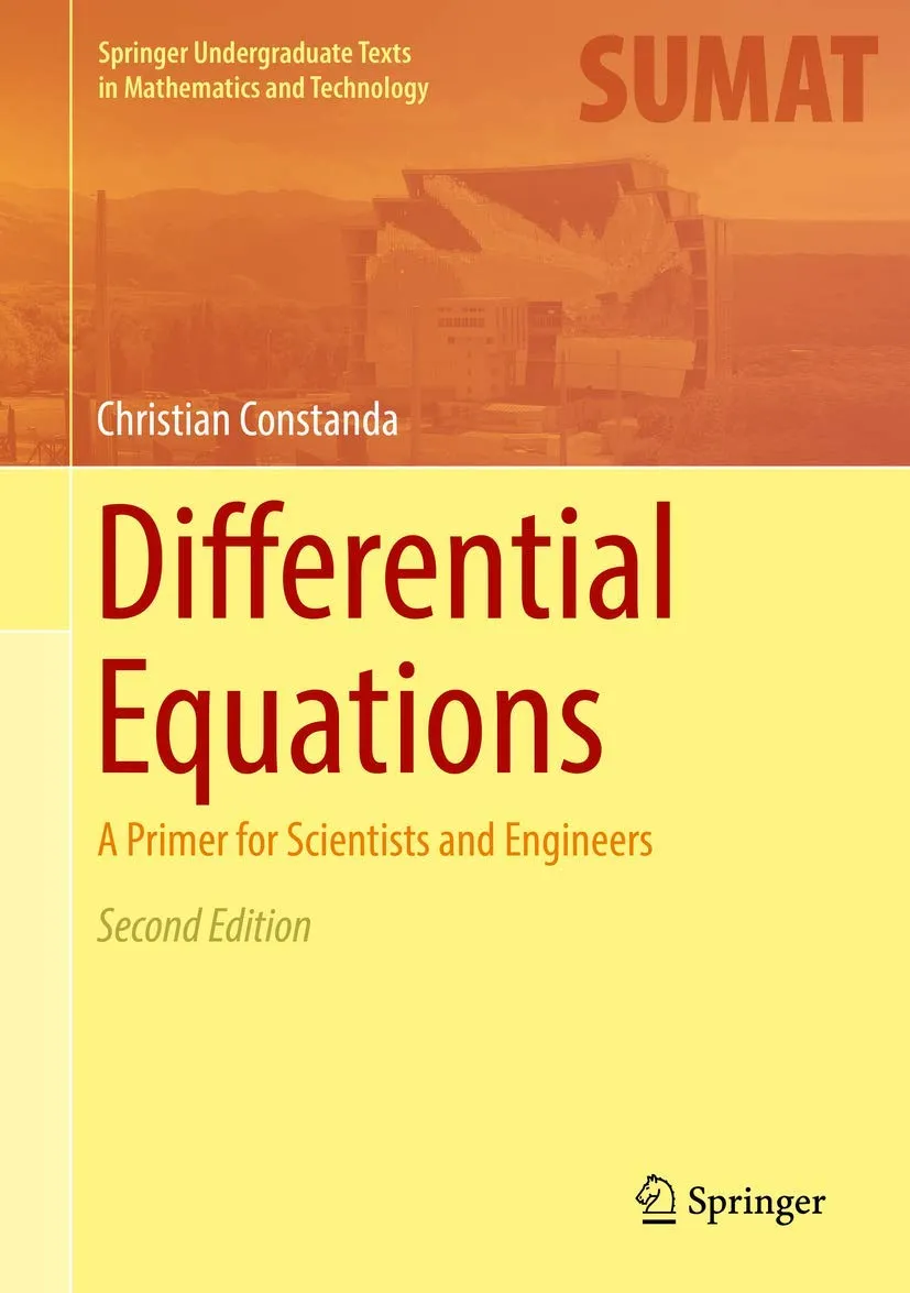 Differential Equations A Primer For Scientists and Engineers | 2nd Edition | Hardcover