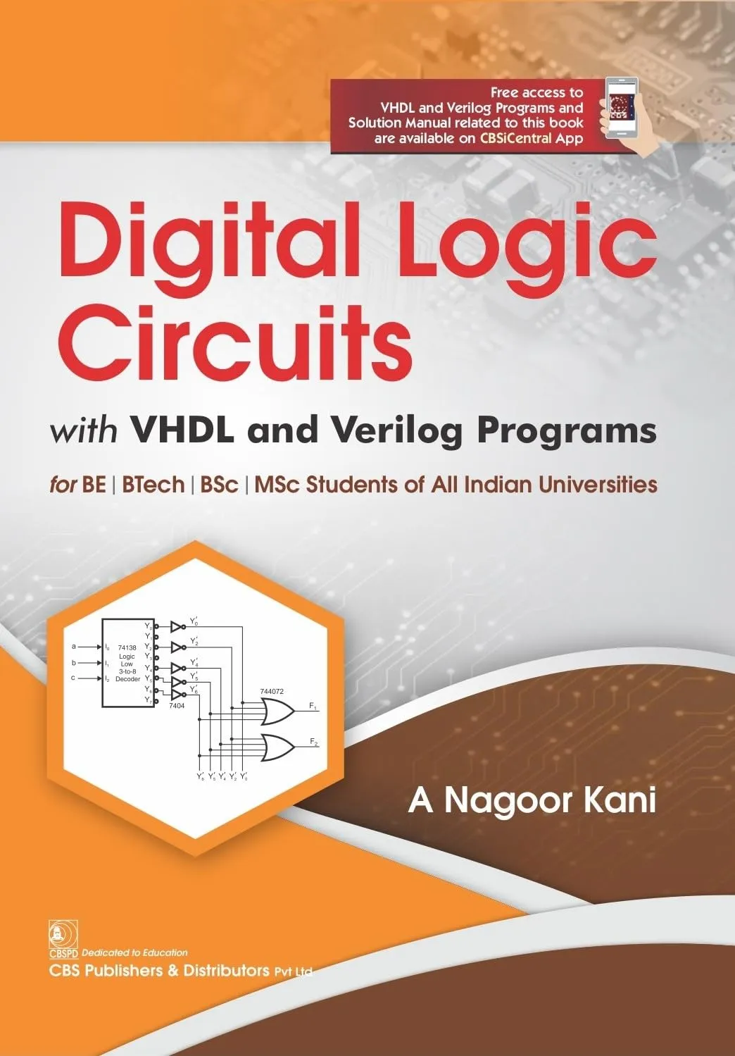 Digital Logic Circuits With Vhdl And Verilog Programs | Paperback
