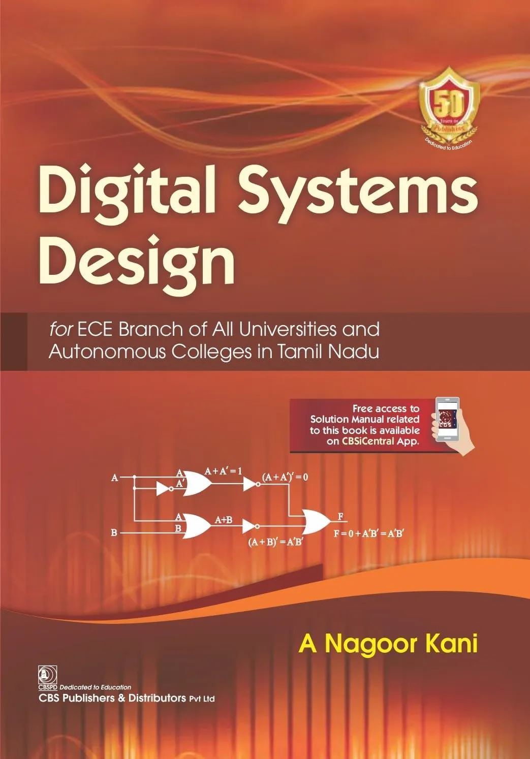 Digital Systems Design For Ece Branch Of All Universities And Autonomous Colleges In Tamil Nadu | Paperback
