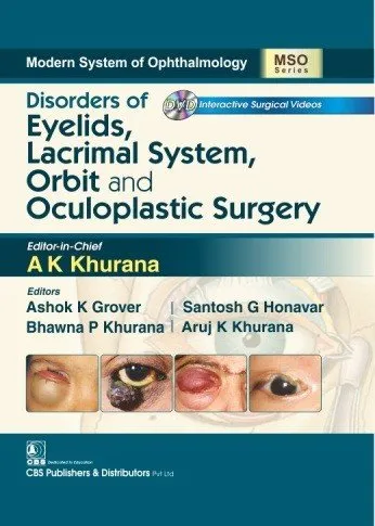 Disorders of Eyelids | Lacrimal System | Orbit and Oculoplastic Surgery (MSO Series) With DVD | Hardcover