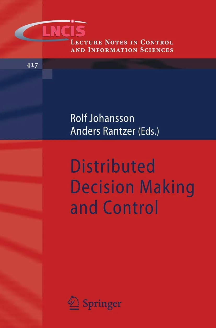 Distributed Decision Making and Control | Paperback