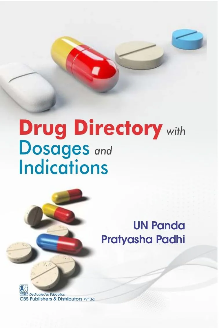 Drug Directory With Dosages And Indications | Paperback