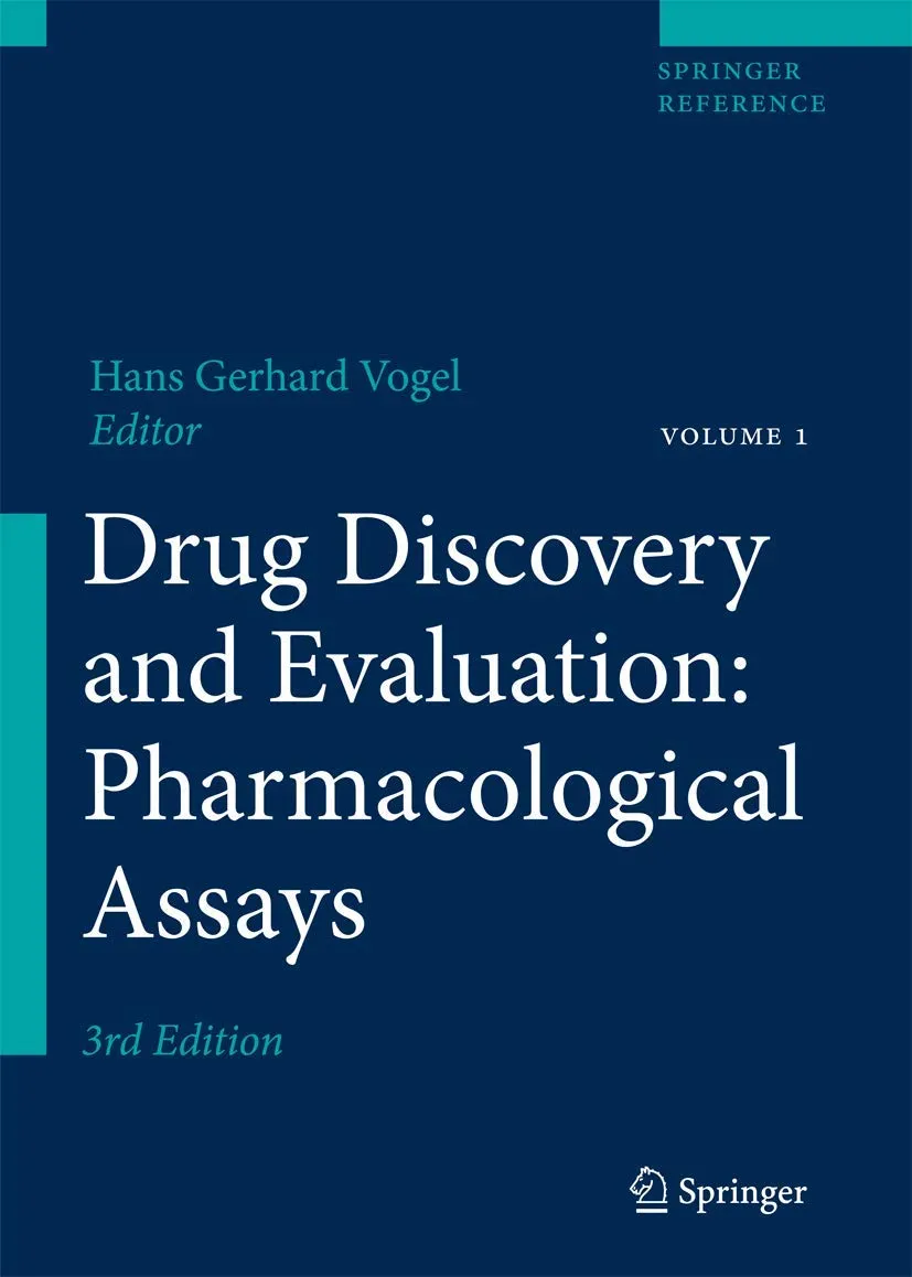 Drug Discovery and Evaluation Pharmacological Assays | Third Edition | 2 Volume Set | Hardcover