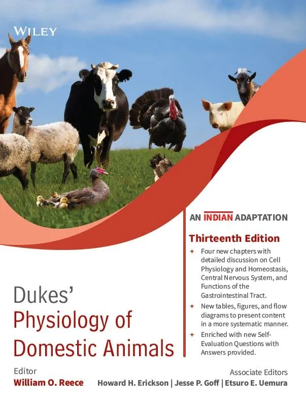 Dukes Physiology Of Domestic Animals An Indian Adaptation 1Third Edition | Paperback