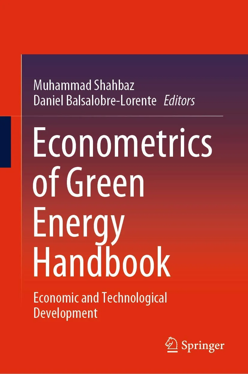 Econometrics Of Green Energy Handbook Economic And Technological Development | Hardcover