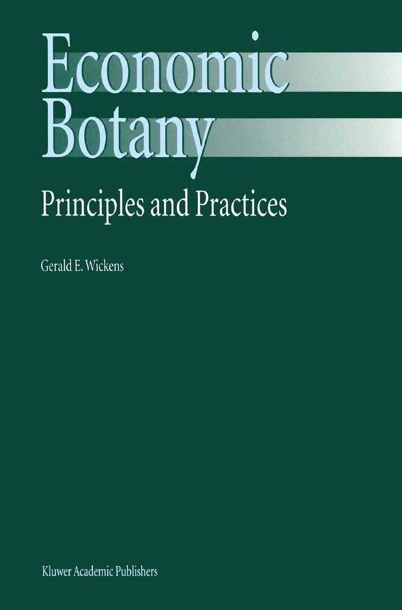 Economic Botany Principles and Practices | Paperback