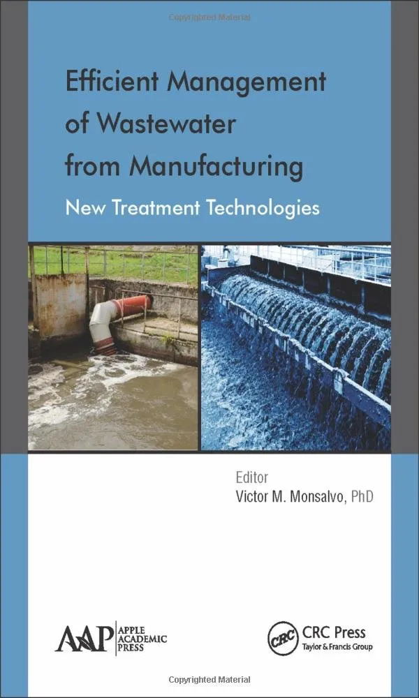 Efficient Management of Wastewater from Manufacturing | Hardcover