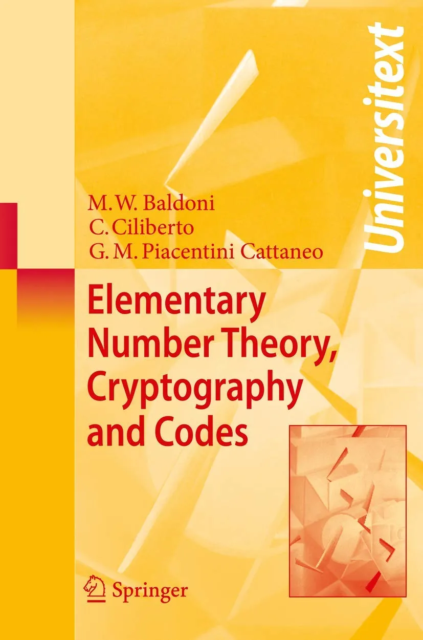 Elementary Number Theory | Cryptography and Codes | Paperback