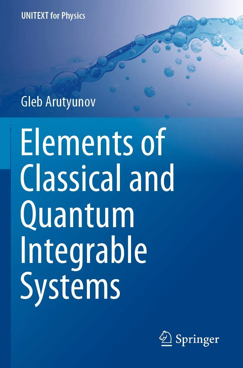 Elements Of Classical And Quantum Integrable Systems | Paperback