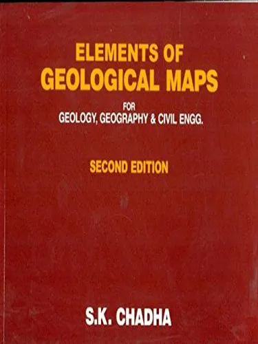 Elements of Geological Maps for Geology | Geography and Civil Engg. | 2nd Edition