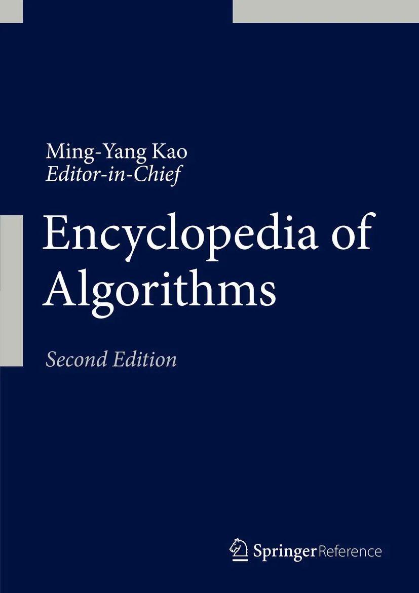 Encyclopedia of Algorithms | 2nd Edition | 3 Volume Set | Hardcover