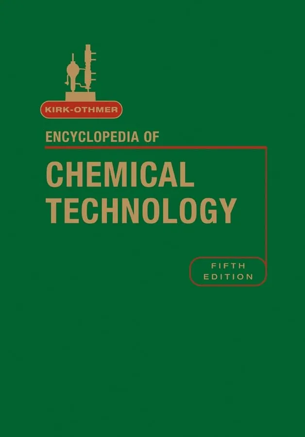 Encyclopedia of Chemical Technology | 5th Edition (Index for Volume 1 to 26) | Hardcover