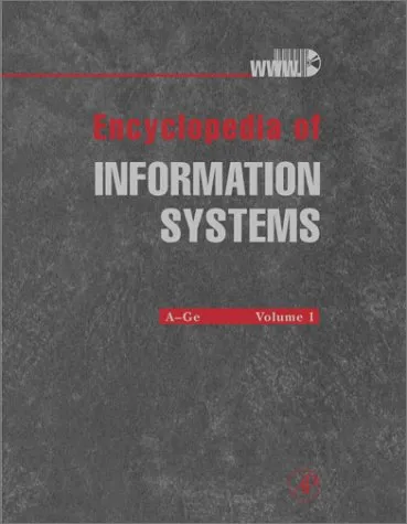 Encyclopedia of Information Systems | 4 Volume Set