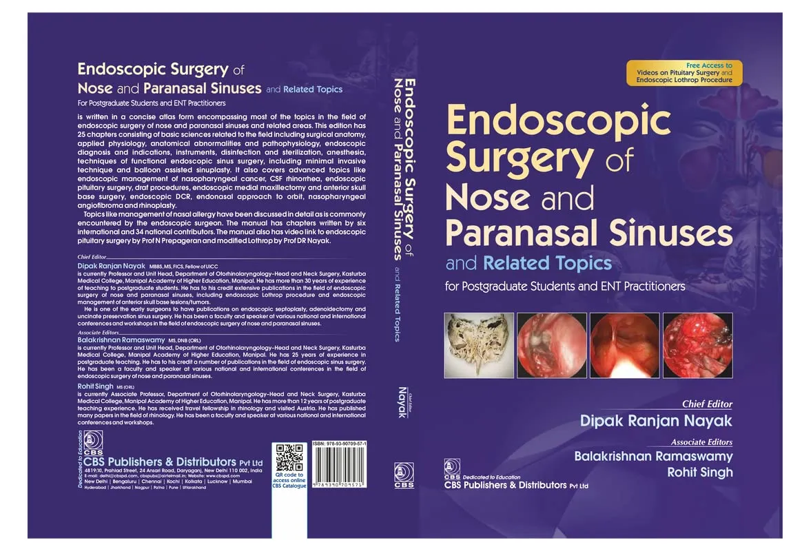 Endoscopic Surgery Of Nose And Paranasal Sinuses And Related Topics | Hardcover