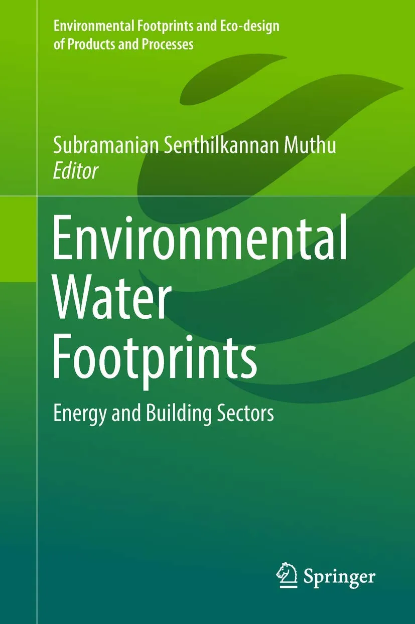 Environmental Water Footprints Energy And Building Sectors | Hardcover