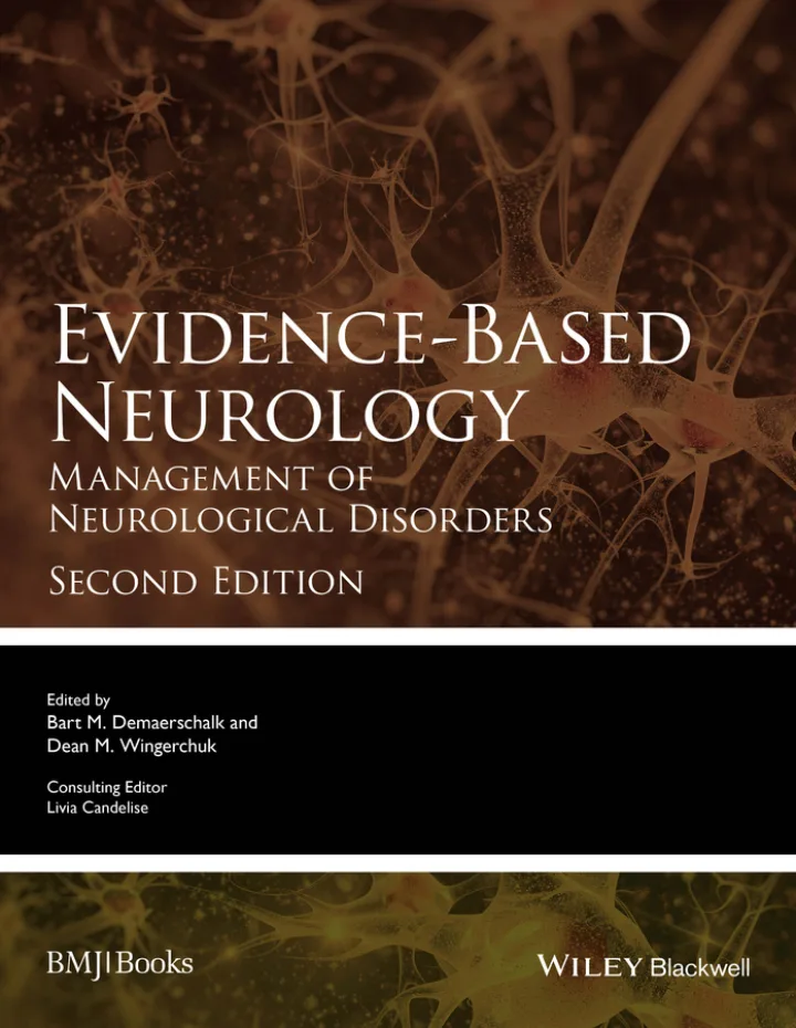 Evidence-Based Neurology Management of Neurological Disorders | 2nd Edition | Hardcover