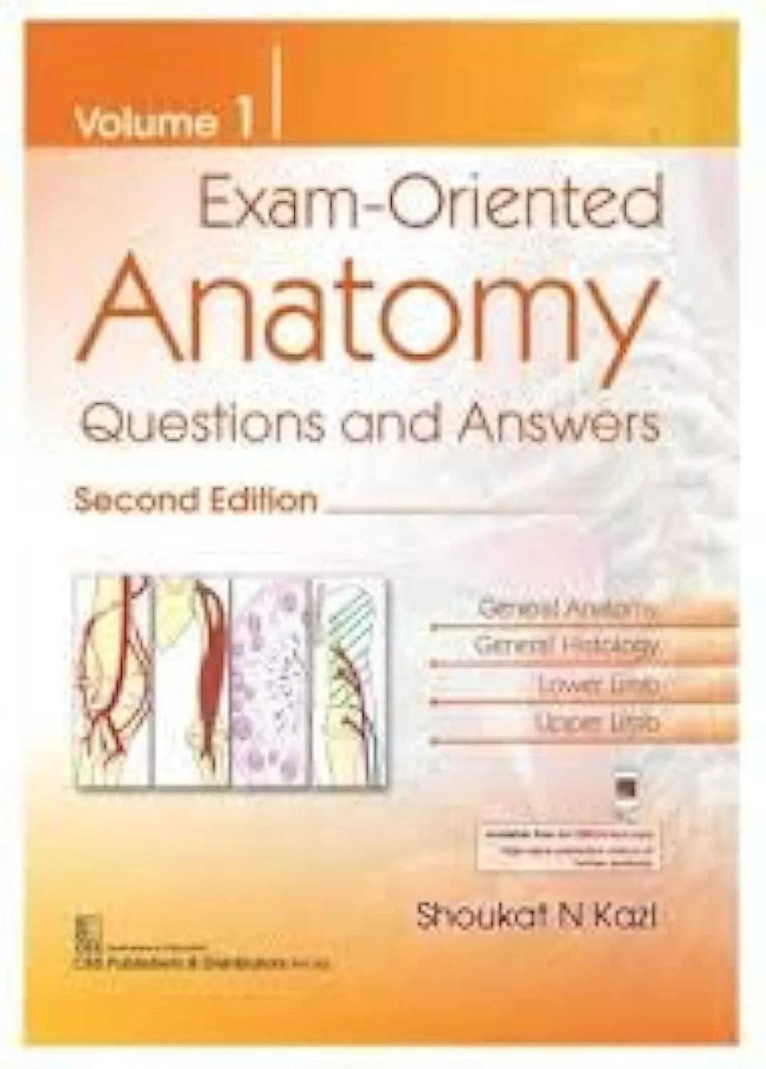 Exam Oriented Anatomy Questions And Answers 2nd Edition Vol 1 | Paperback