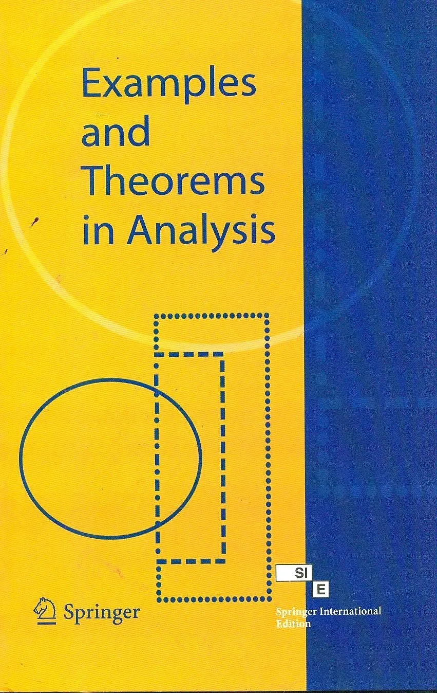 Examples and Theorms in Analysis | Paperback