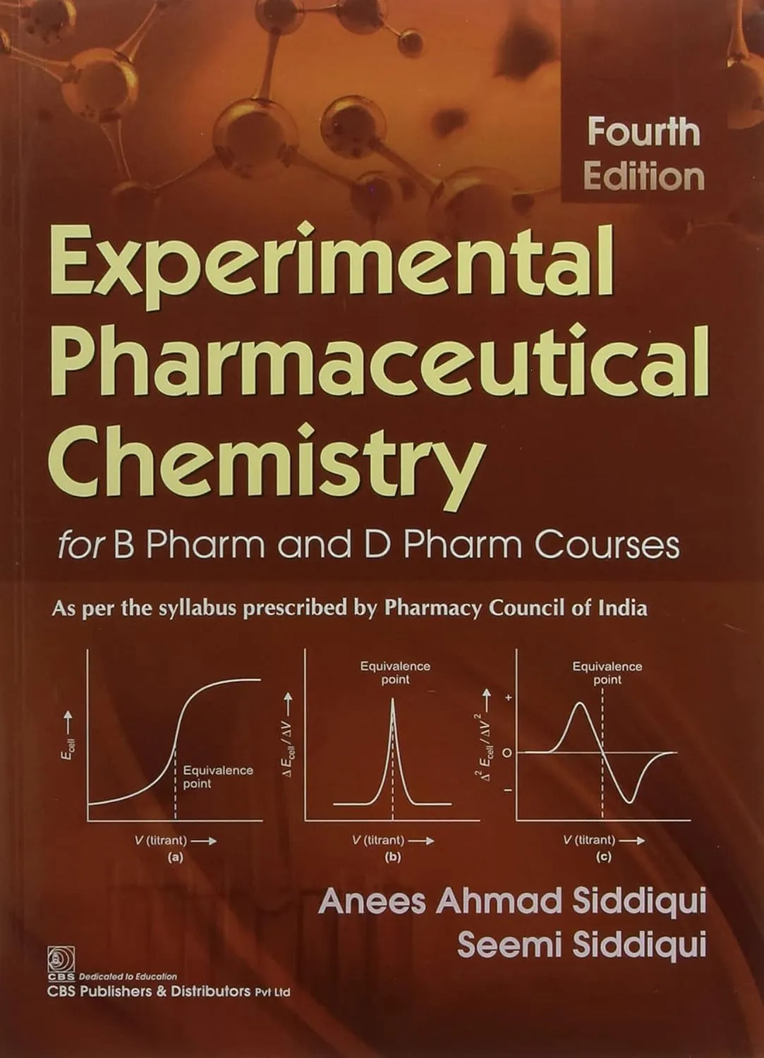 Experimental Pharmaceutical Chemistry For B Pharm And D Pharm Courses | 4th Edition | Paperback