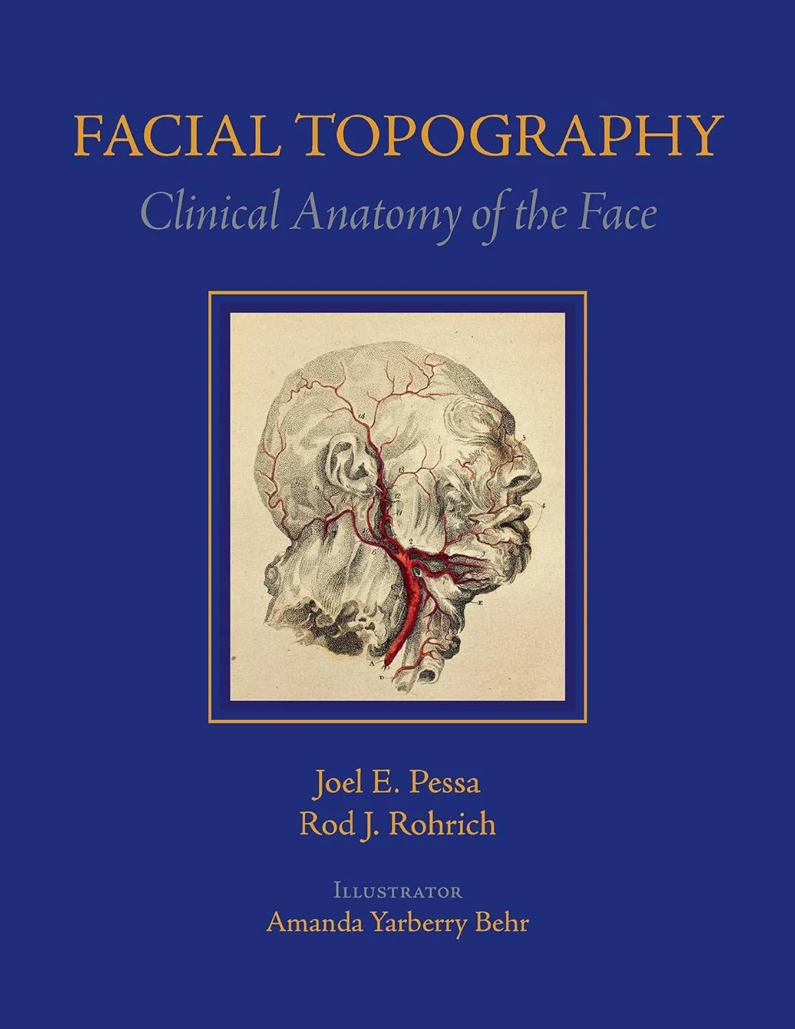 Facial Topography Clinical Anatomy of the Face | Hardcover