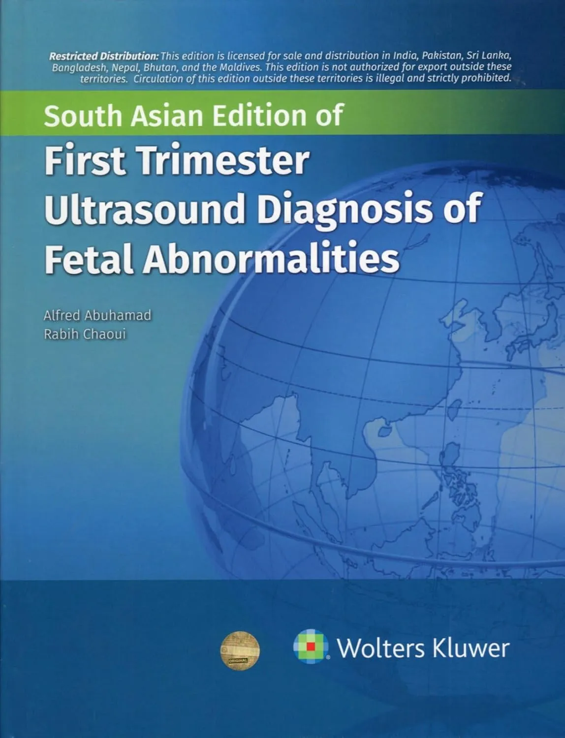 First Trimester Ultrasound Diagnosis Of Fetal Abnormalities (Sae) | Hardcover
