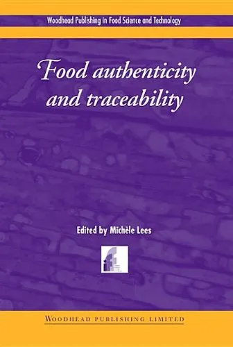 Food Authenticity and Traceabiligy | Hardcover