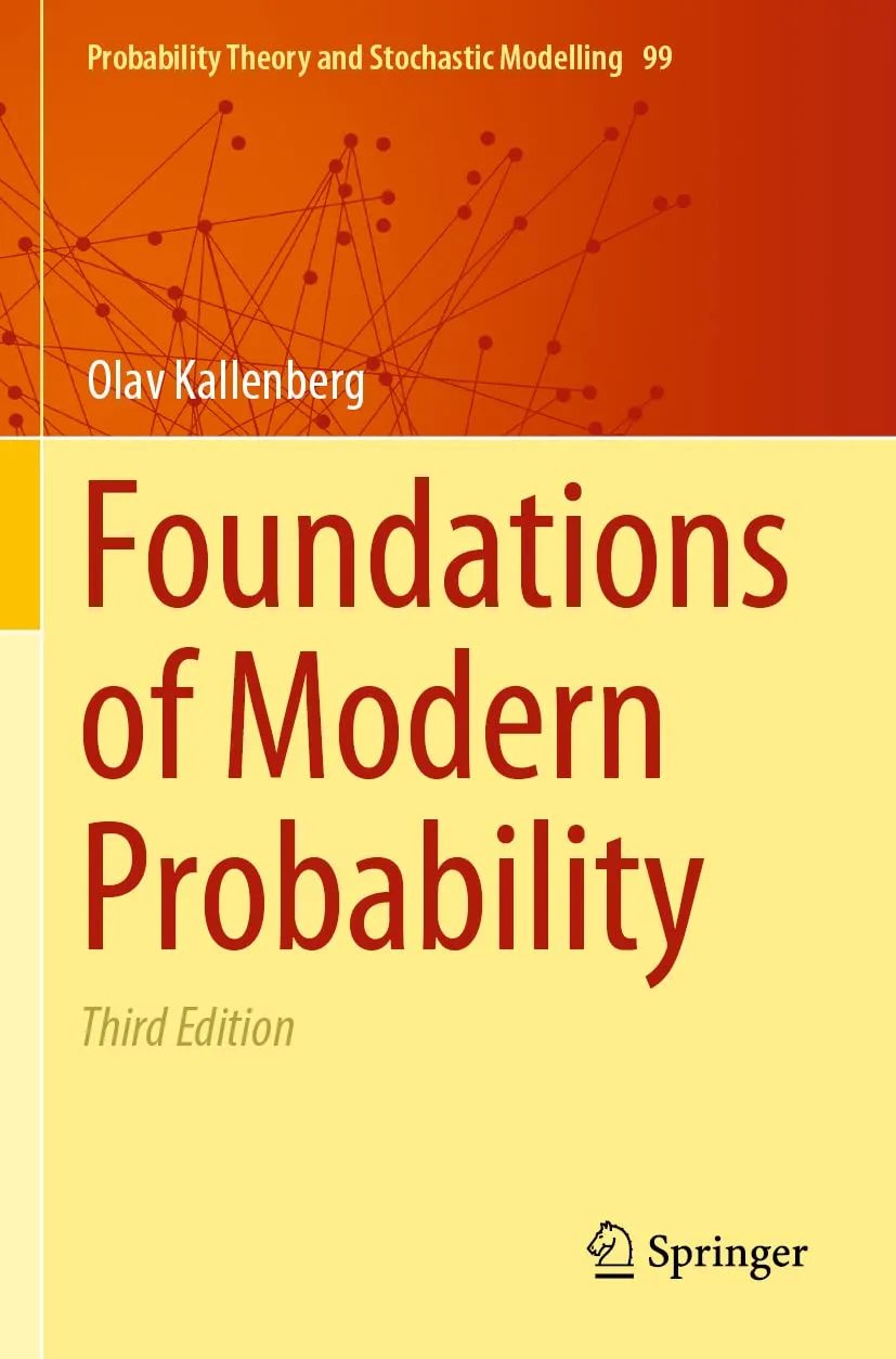 Foundations Of Modern Probability 2 Vol Set Third Edition | Paperback
