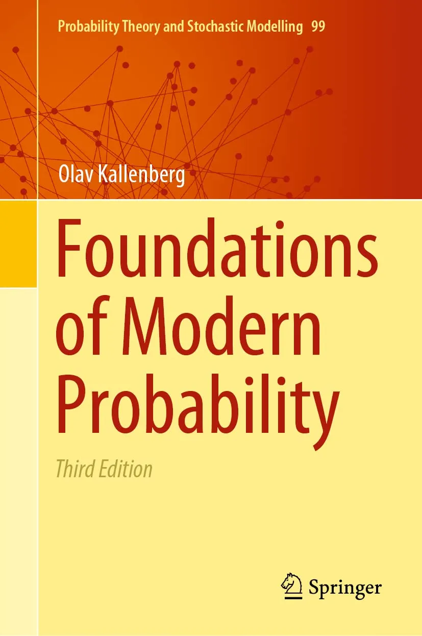 Foundations Of Modern Probability Third Edition 2 Vol Set | Hardcover