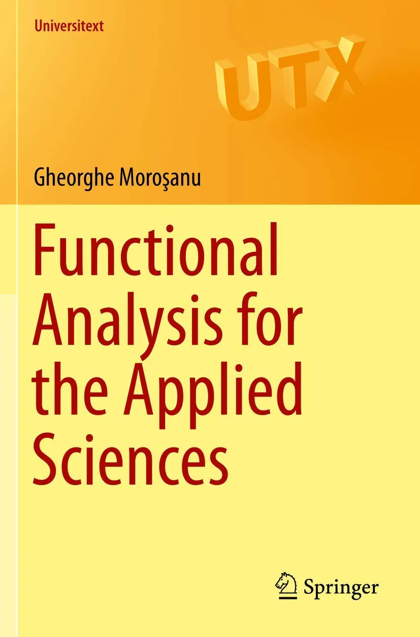 Functional Analysis For The Applied Sciences | Paperback