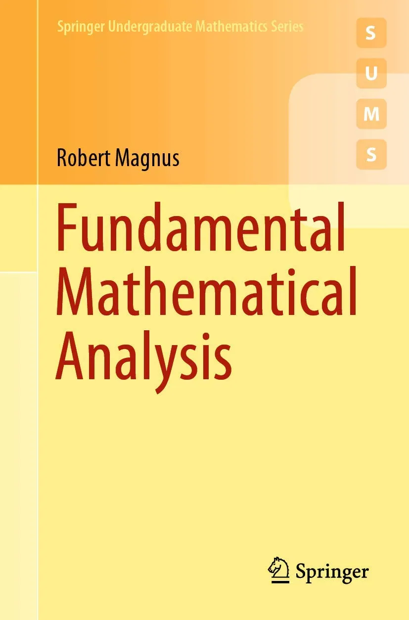 Fundamental Mathematical Analysis | Paperback