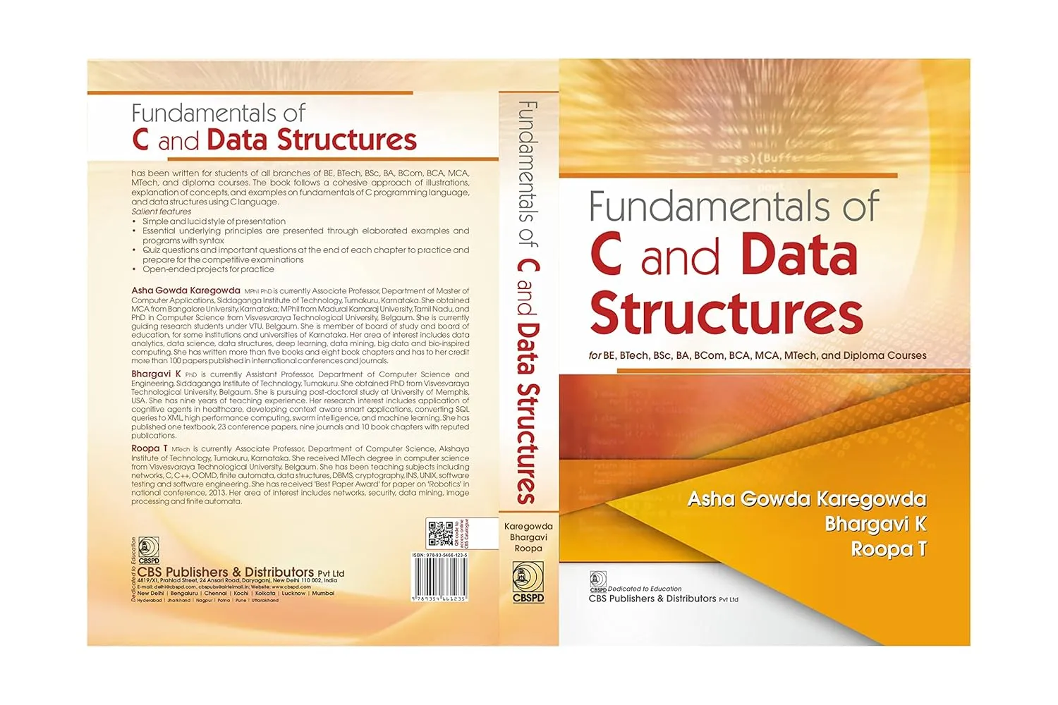 Fundamentals Of C And Data Structures | Paperback