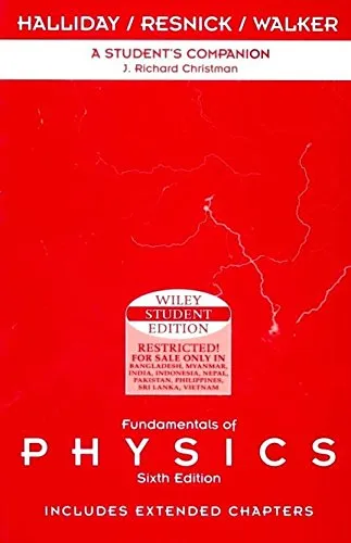 Fundamentals of Physics Student Companion | 6th Edition
