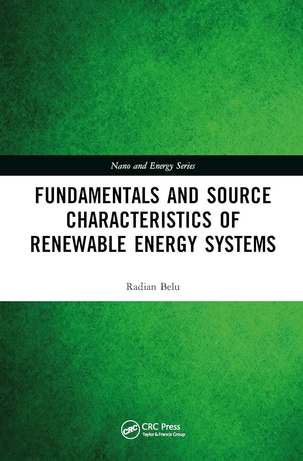 Fundamentals and Source Characteristics of Renewable Energy Systems | Hardcover