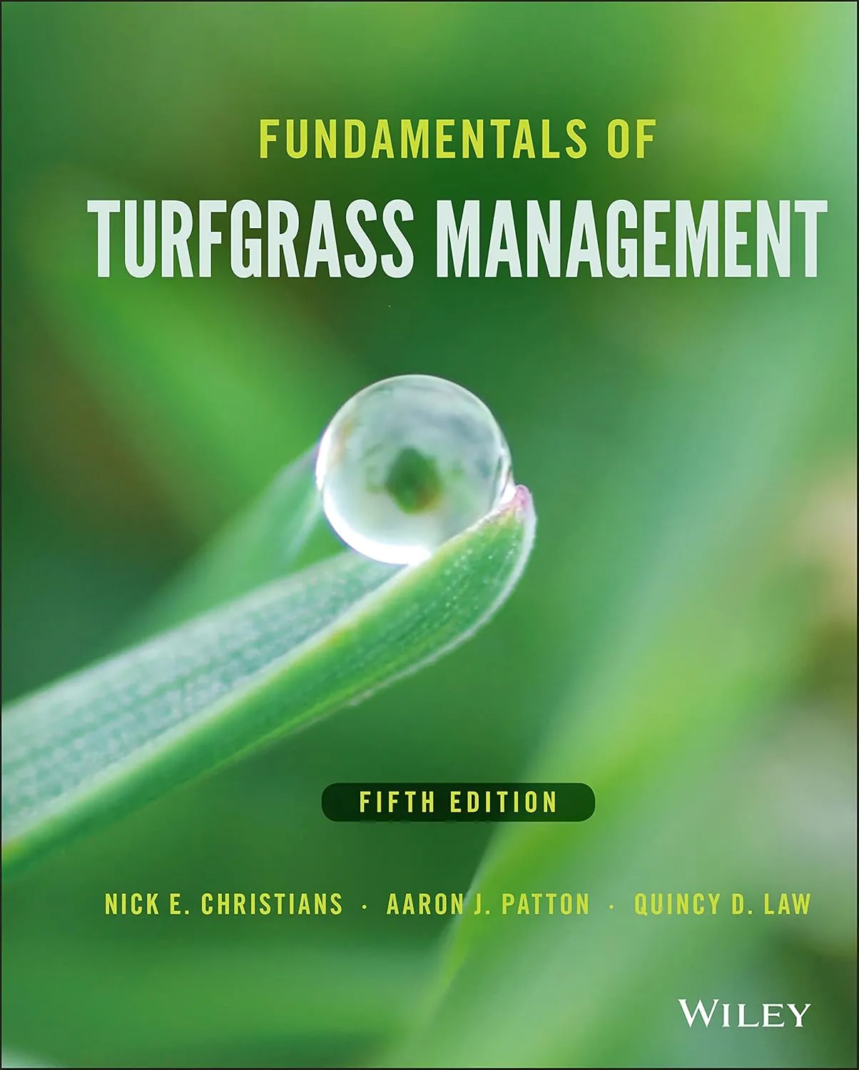 Fundamentals Of Turfgrass Management 5th Edition | Hardcover