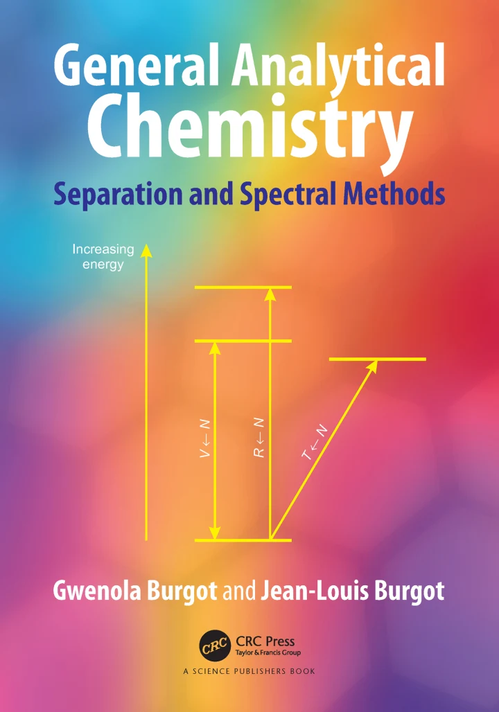 General Analytical Chemistry Separation And Spectral Methods | Paperback