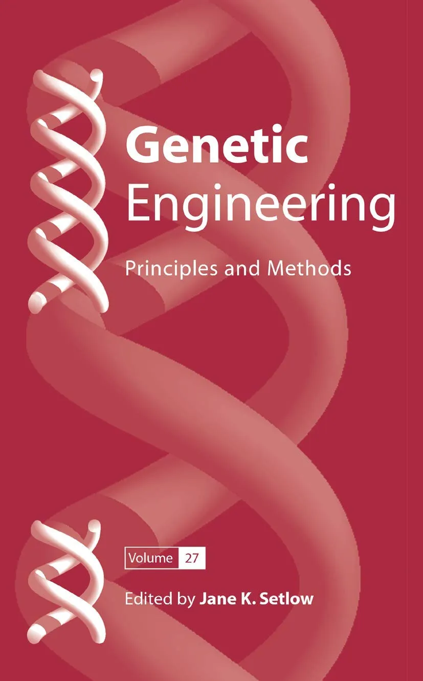 Genetic Engineering Principles and Methods | Hardcover