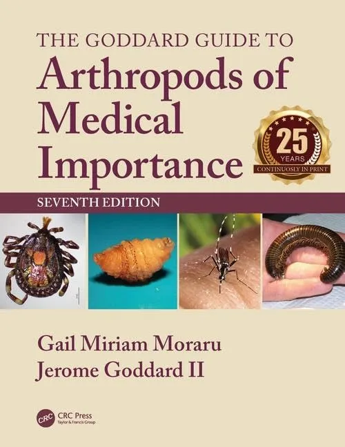 The Goddard Guide to Arthropods of Medical Importance | 7th Edition | Hardcover