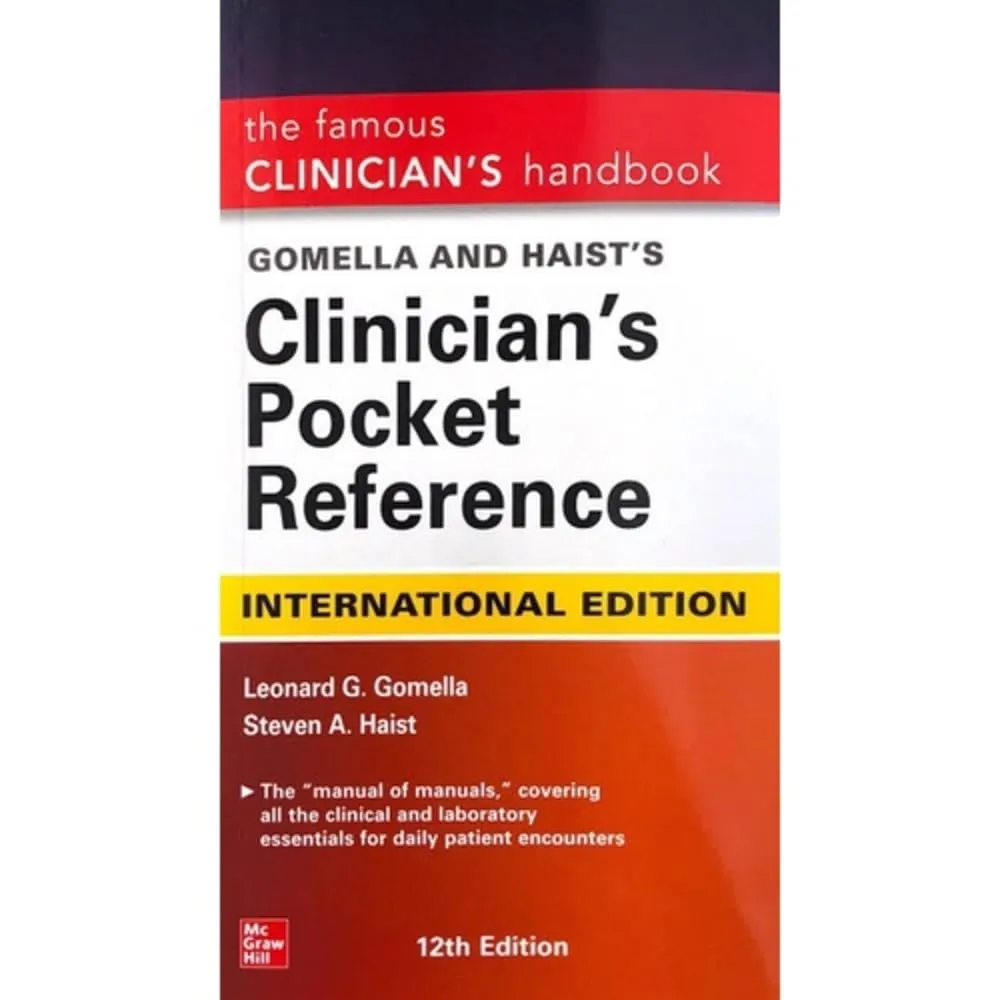 Gomella And Haists Clinicians Pocket Reference 12nd Edition (Ie) | Paperback