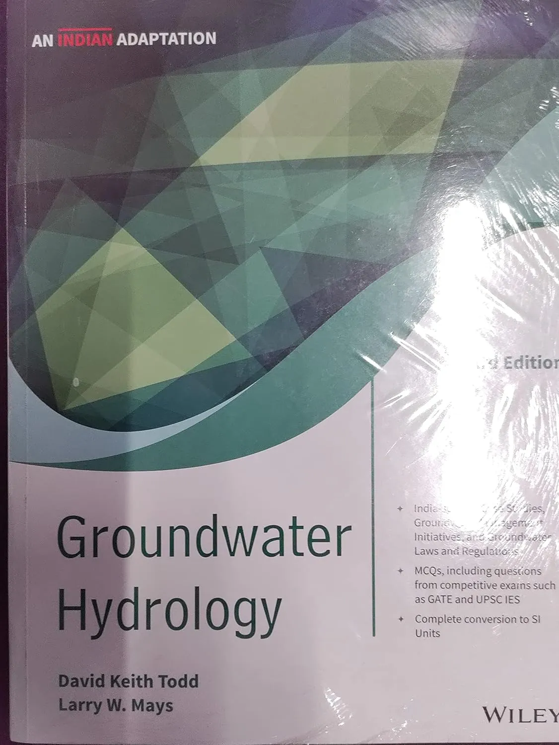 Groundwater Hydrology An Indian Adaptation Third Edition | Paperback