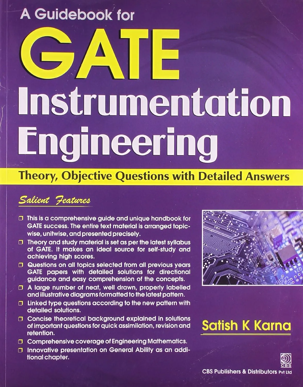 A Guidebook for GATE Instrumentation Engineering (Theory | Objective Questions with Detailed Answers)