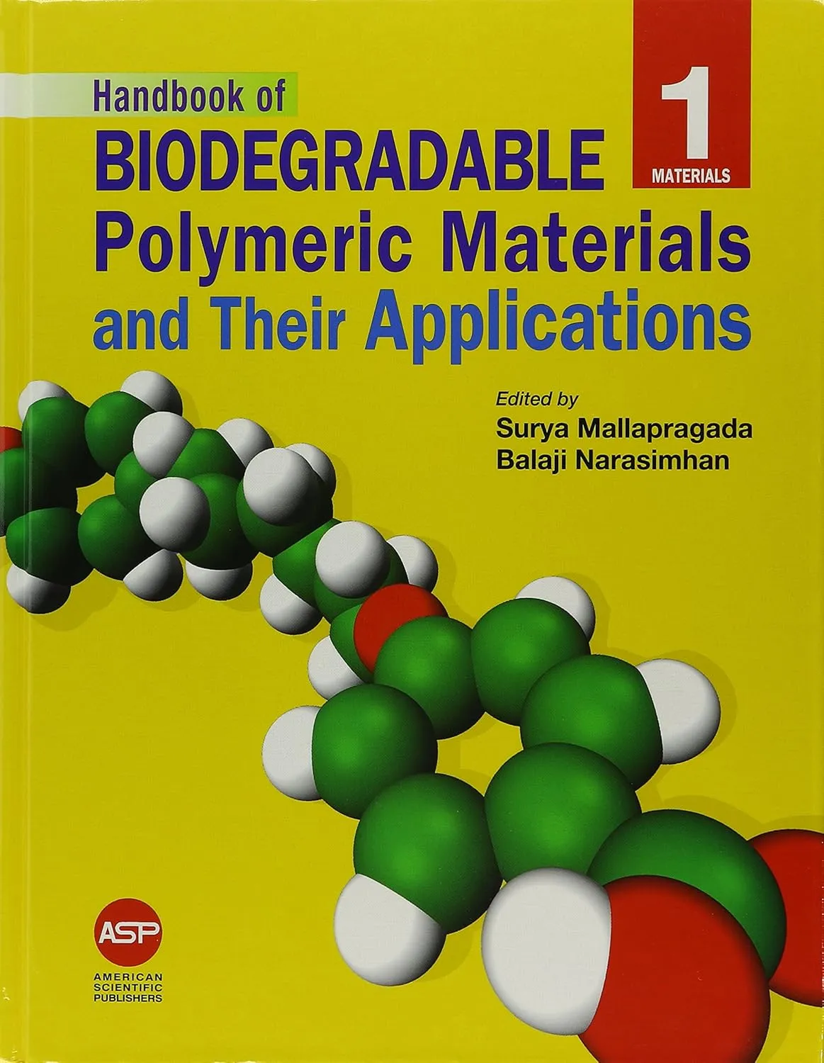 Handbook of Biodegradable Polymeric Materials and Their Applications | 2 Volume Set | Hardcover