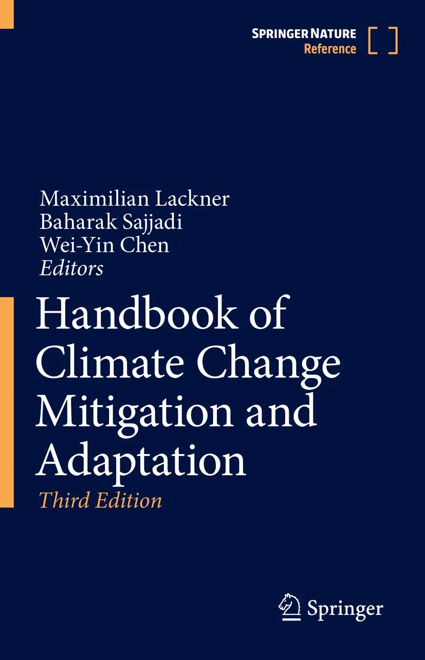 Handbook Of Climate Change Mitigation And Adaptation 5 Vol Set Third Edition | Hardcover